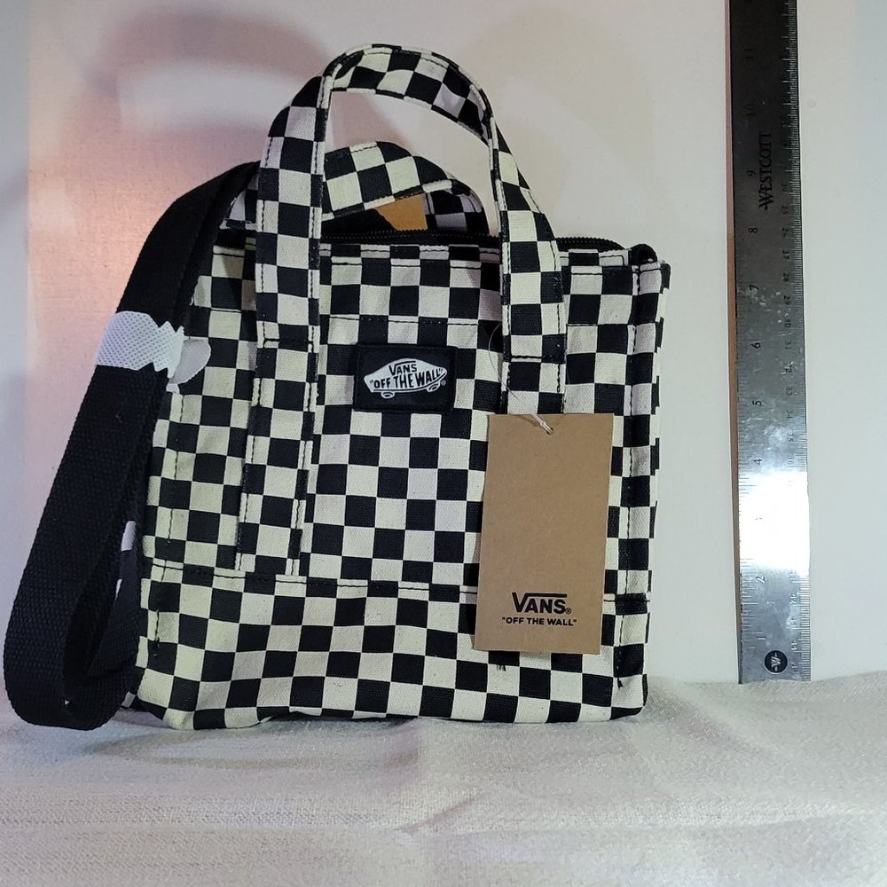 NEW Vans Checkered Shoulder Bag